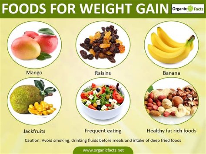 What foods put on weight?
