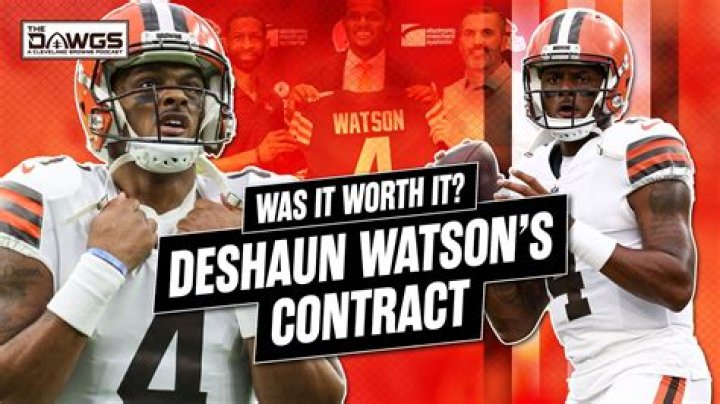 What happened to Deshaun Watson Texans contract?