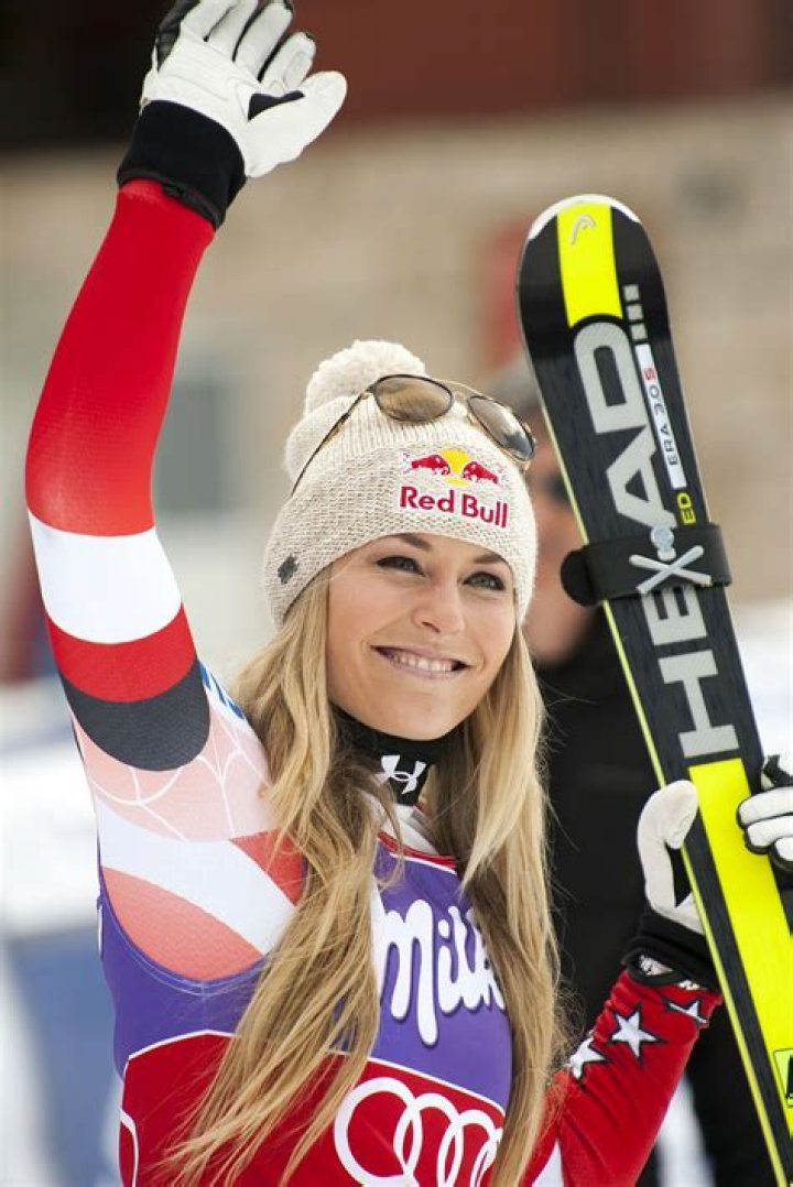 What happened to the American skier in the Olympics?