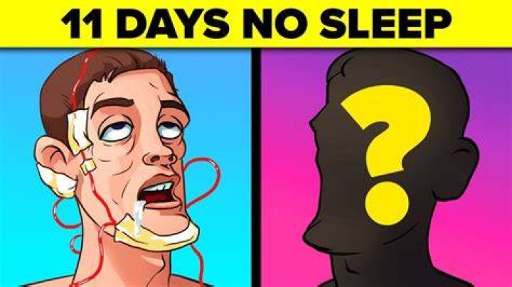 What happened to the guy that didn't sleep for 11 days?
