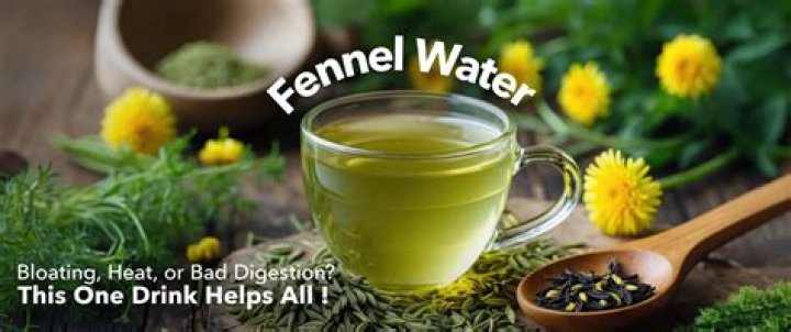What happens if we drink fennel water daily?