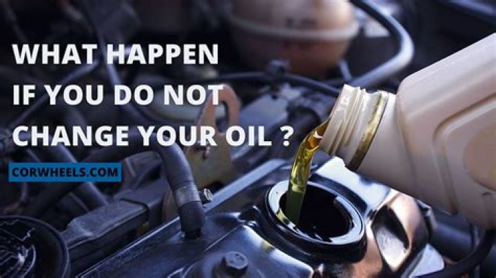 What happens if you don't change your oil for 10000 miles?