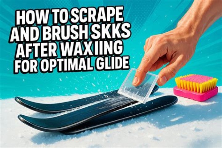 What happens if you don't scrape wax off skis?