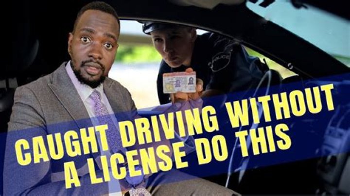 What happens if you get caught driving without L plates UK?