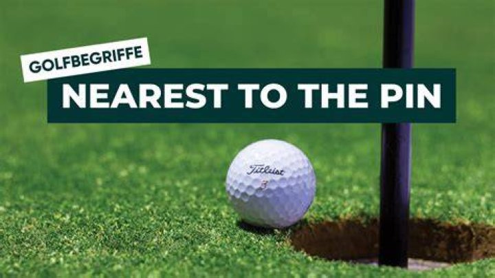 What happens if you hit the pin in golf?