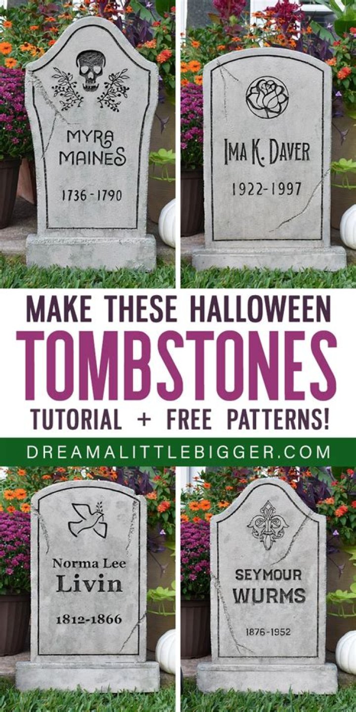What happens to the tombstones in the story was it a dream?