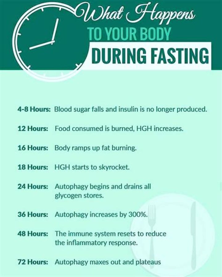 What happens to your body when you fast for 16 hours?