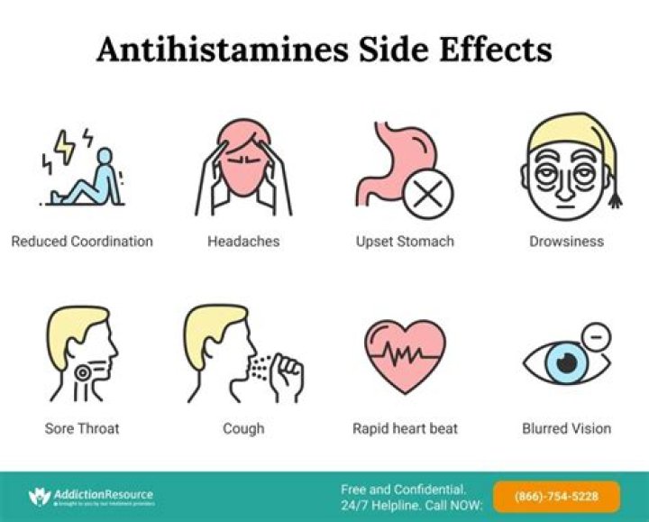 What happens when you stop taking antihistamines?
