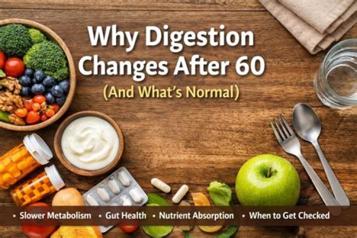 What helps digestion in old age?
