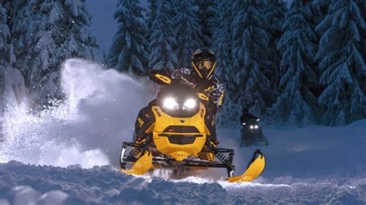 What is a double snowmobile?