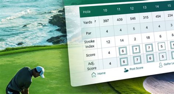 What is a good golf score for a 10 year old?