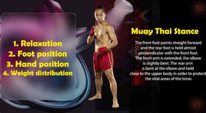 What is a Muay Thai stance called?