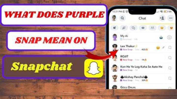 What is a purple Snap?