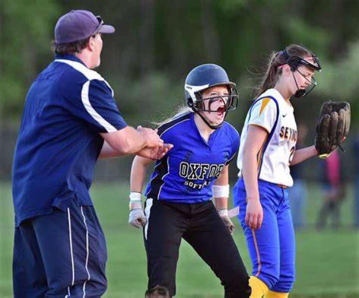 What is a triple in softball?