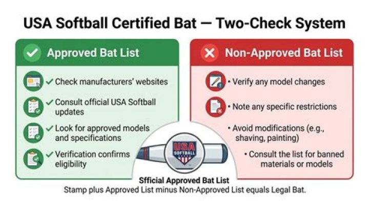 What is a USA approved bat?