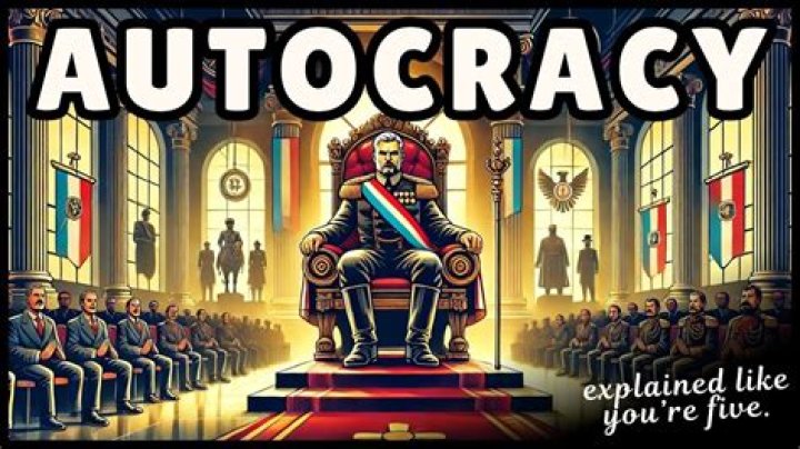 What is autocracy Class 9?