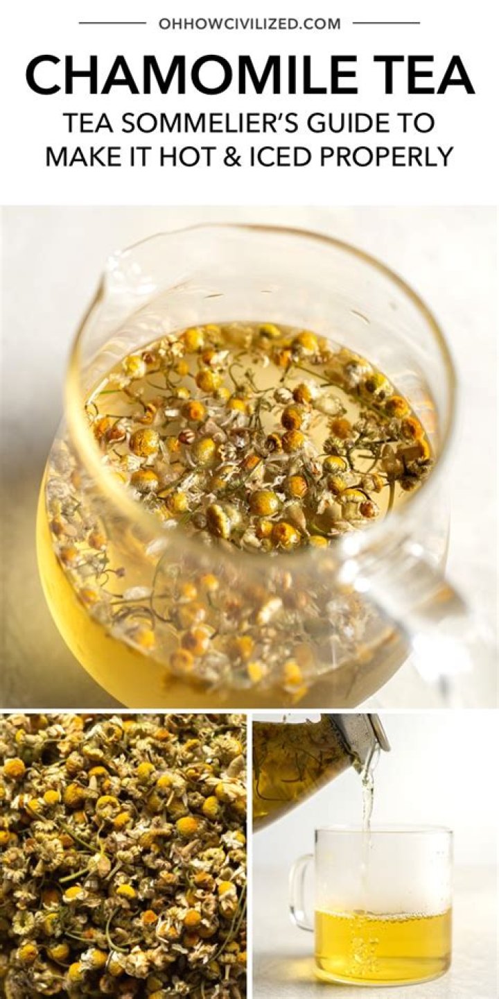 What is chamomile used to treat?