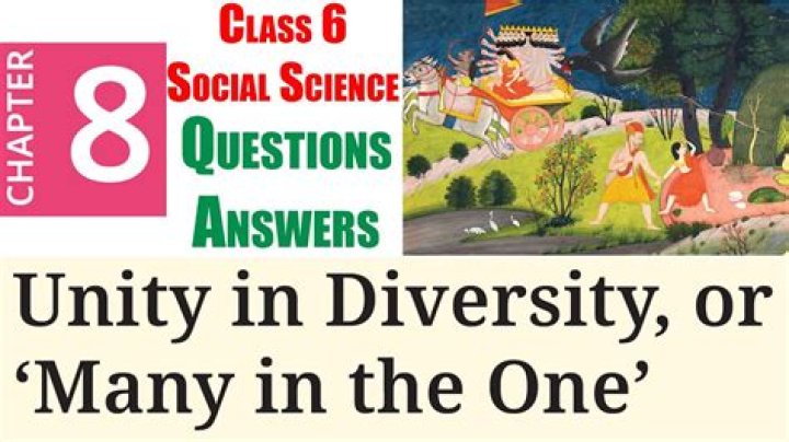 What is diversity class 6 short answer?