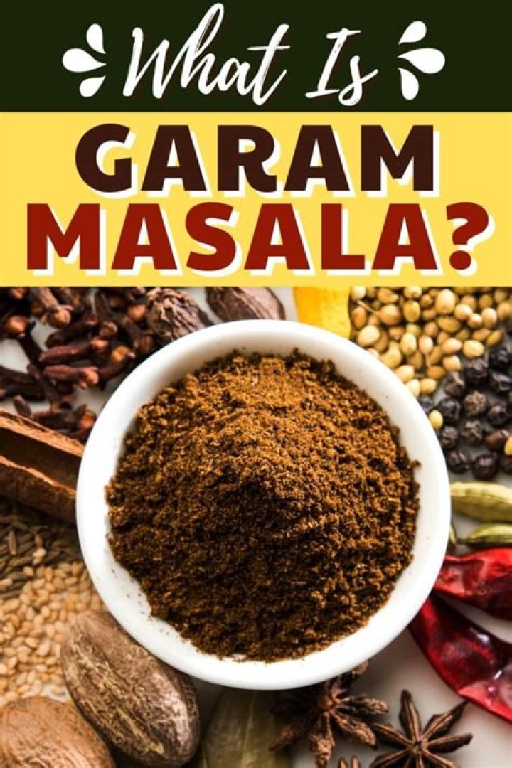 What is garam masala called in English?