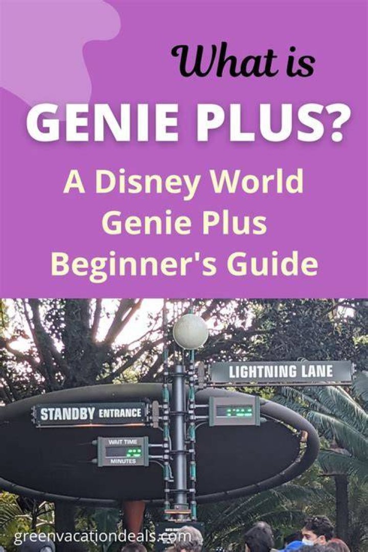 What is genie plus Disney World?