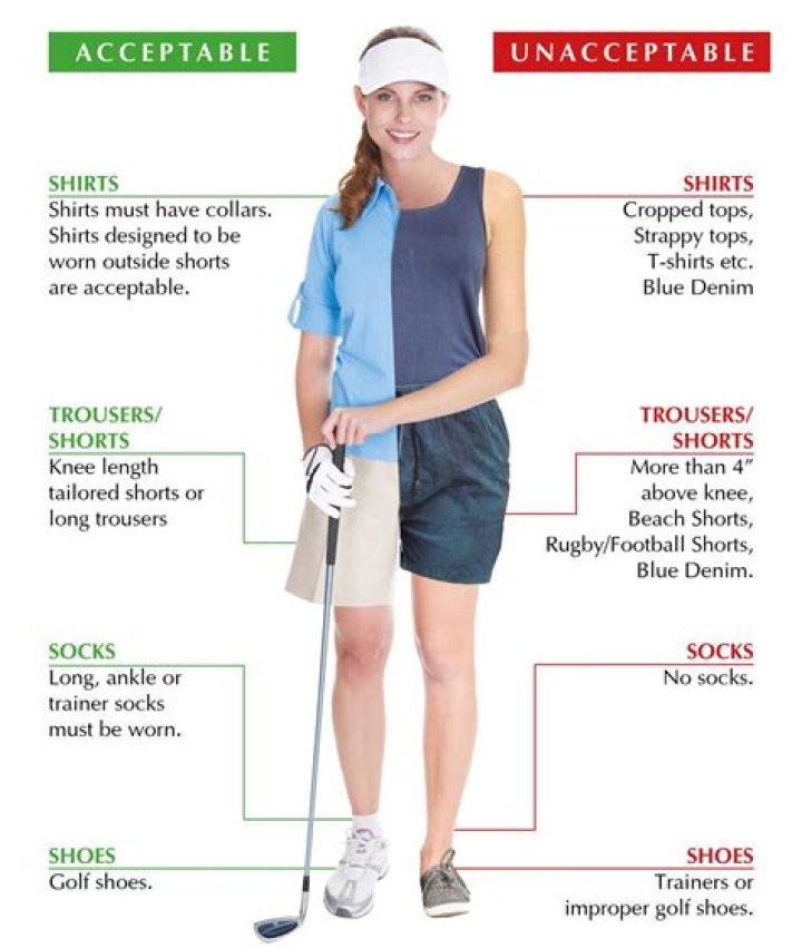 What is golf dress code?