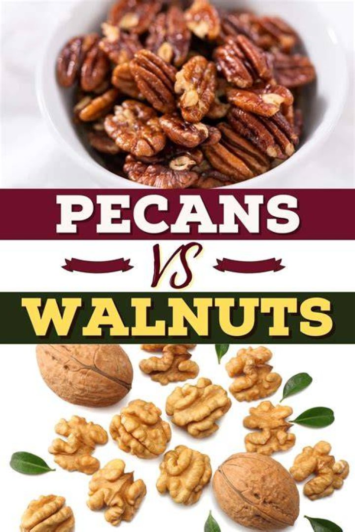 What is healthier pecans or walnuts?