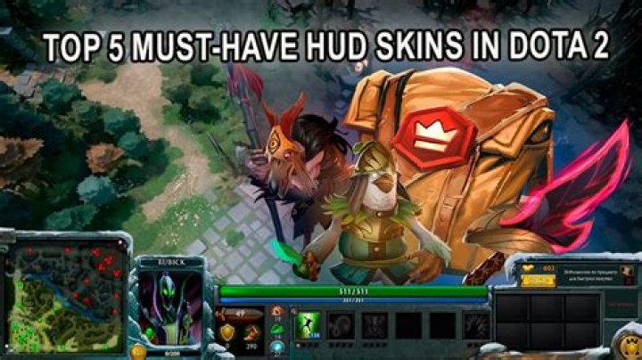 What is HUD skin Dota 2?
