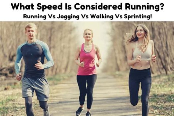 What is jogging speed in km?