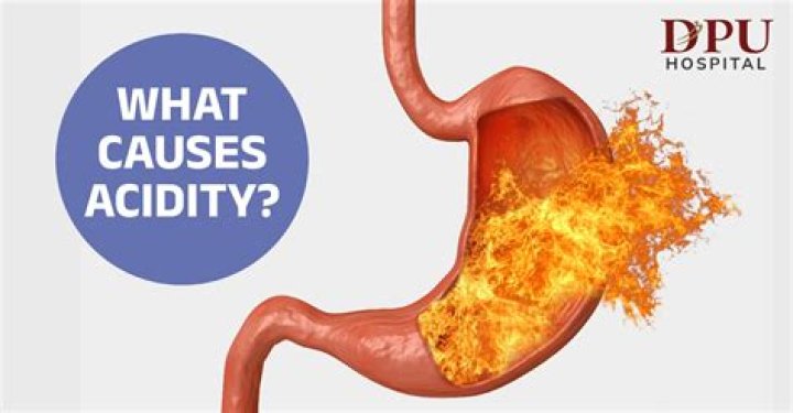 What is main cause of acidity?