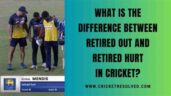 What is meant by retired out in cricket?