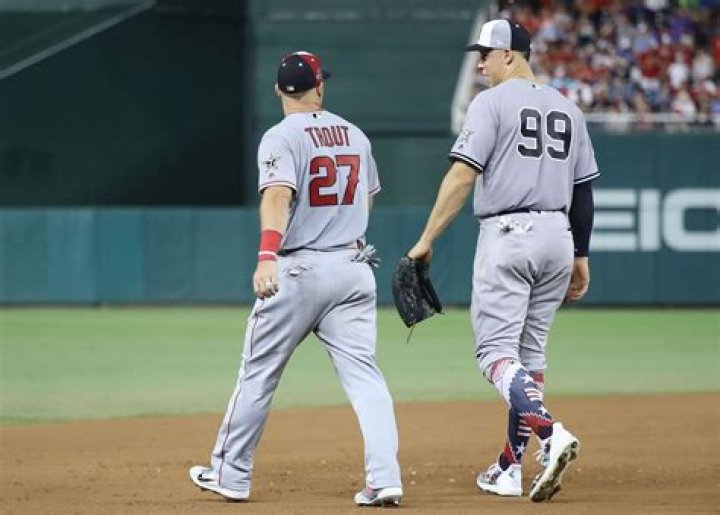 What is Mike Trout 40 time?