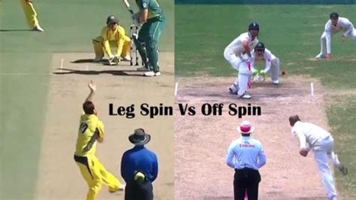 What is off spin and leg-spin?