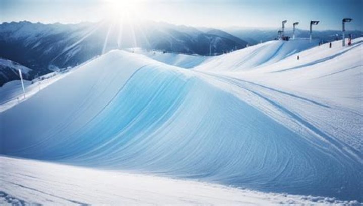 What is piste snow?