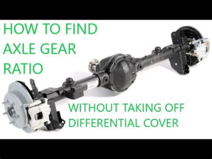 What is the best rear axle ratio?