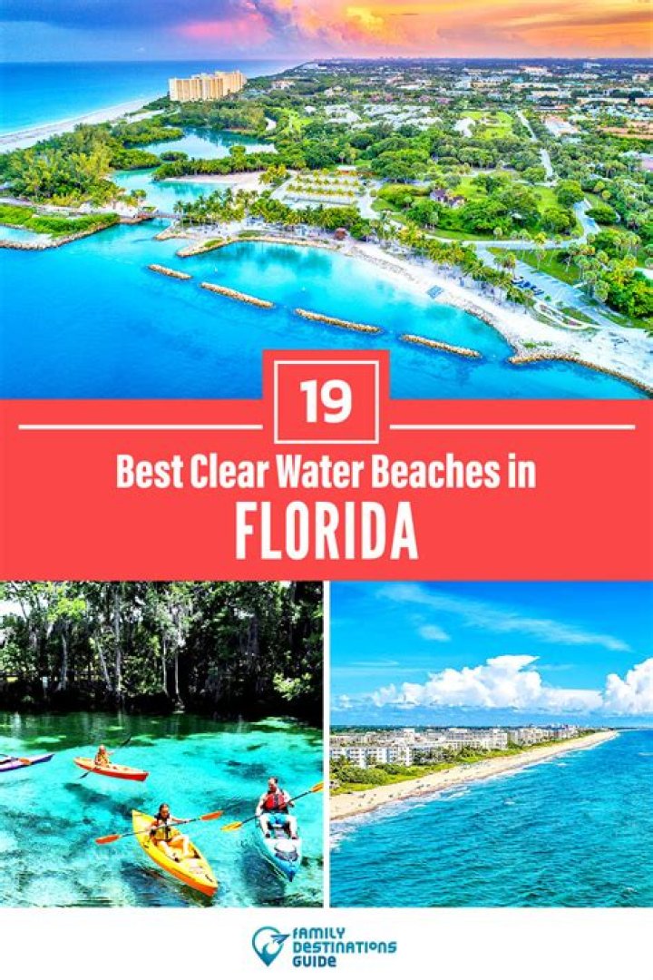 What is the clearest beach water in Florida?