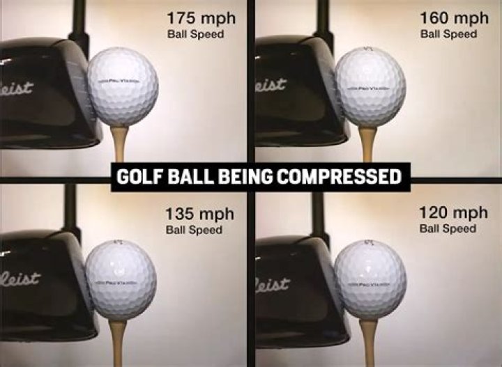 What is the compression of a TaylorMade RBZ golf ball?