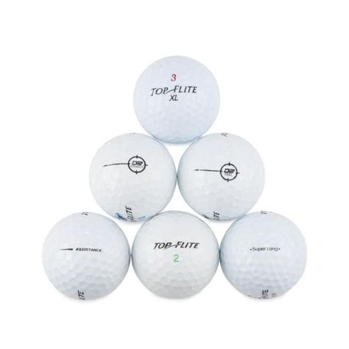 What is the compression of Top Flite golf balls?
