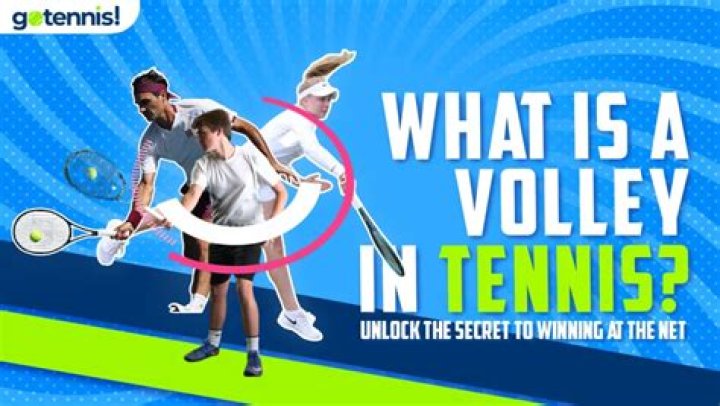 What is the difference between a rally and a volley in tennis?