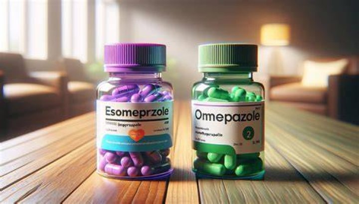 What is the difference between esomeprazole and omeprazole?