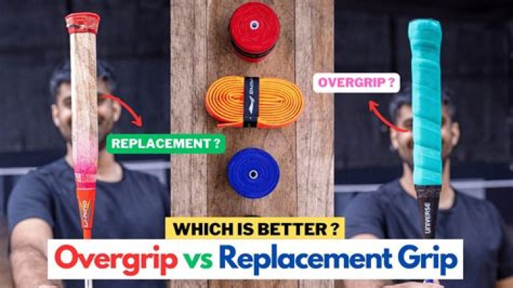 What is the difference between replacement grip and overgrip?