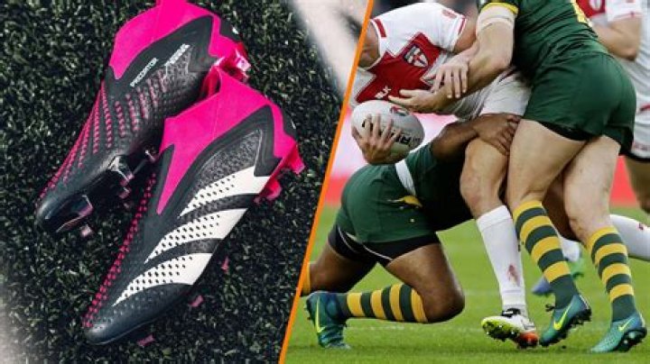 What is the difference between rugby shoes and football shoes?