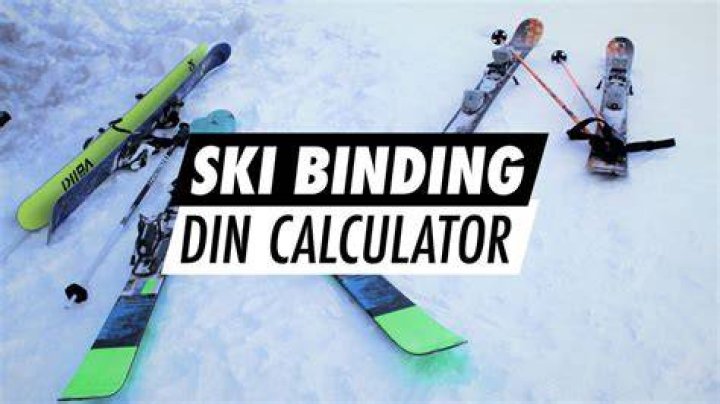 What is the DIN setting on ski bindings?
