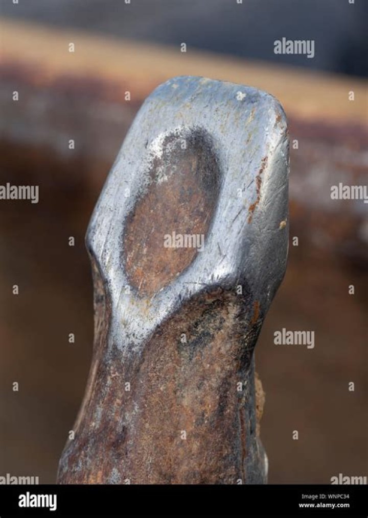 What is the flat end of a hammer called?
