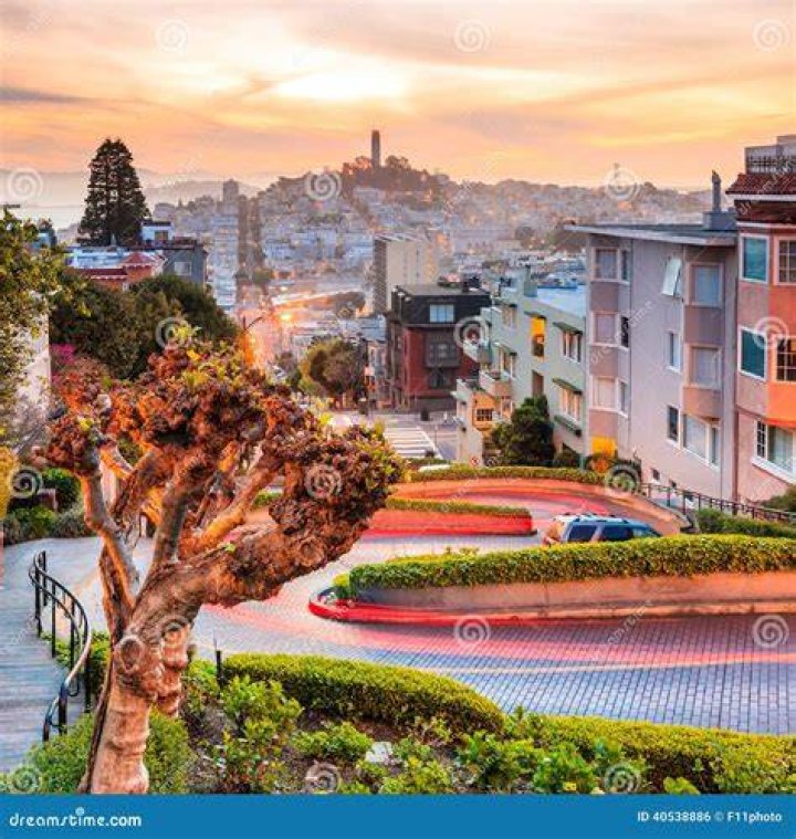 What is the grade of Lombard Street?