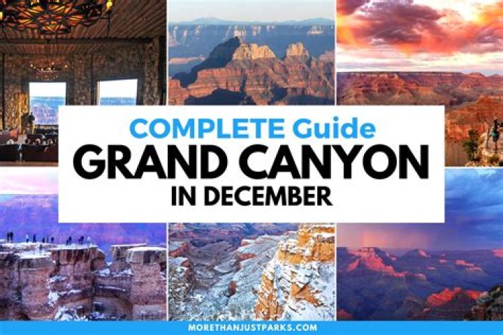 What is the Grand Canyon like in December?