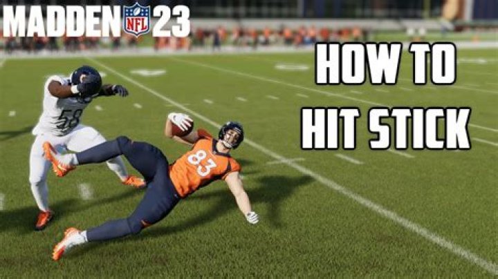 What is the hit stick in Madden 22?