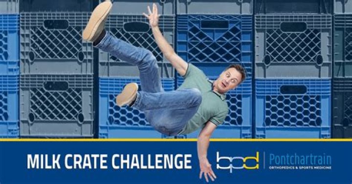 What is the milk crate challenge called?