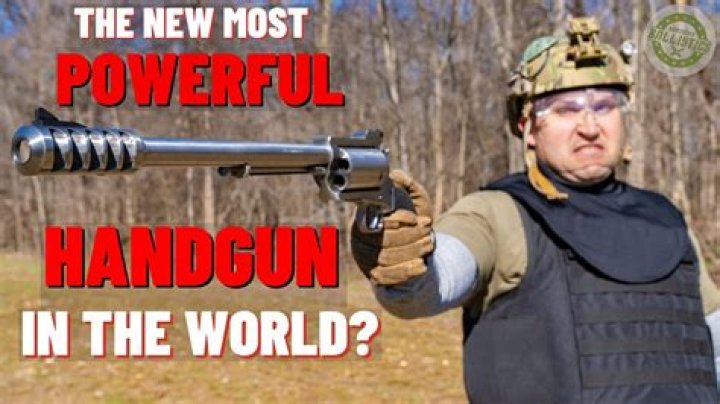 What is the most powerful handgun?