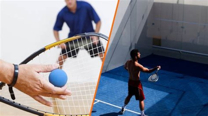 What is the primary difference between squash and other racquet sports?