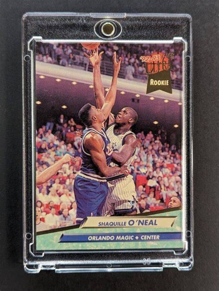 What is the rarest Shaquille O'Neal rookie card?